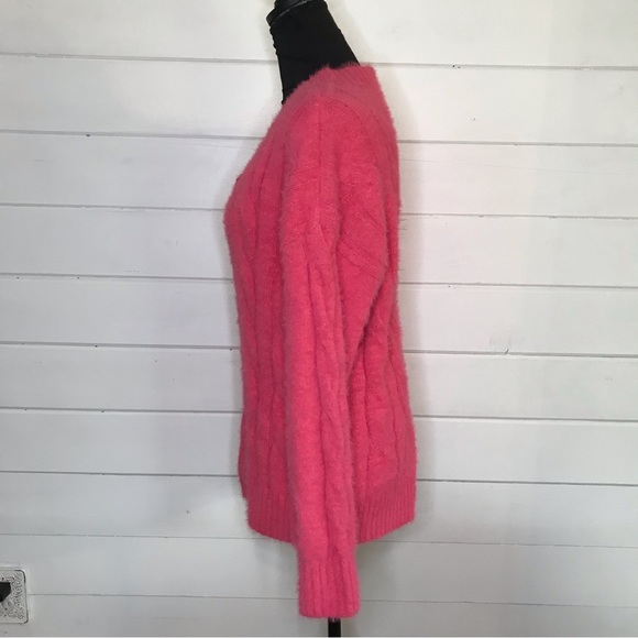 Lucky Brand Fuzzy Sweater Size S - Picture 4 of 6